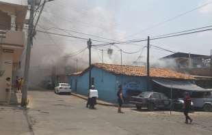 #Tejupilco: Sofocan incendio en vivienda de la colonia Hidalgo