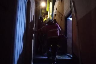 El incendio sucedió alrededor de la 1:00 de la mañana en el callejón de Eduardo Villada en Zopilocalco.