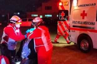 Los lesionados fueron trasladados a un hospital de la capital mexiquense.