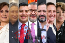 Jacqueline García, Vicente Álvarez, Carlos Zurita, Horacio Duarte, Paco Vázquez, Claudia Sheinbaum, Delfina Gómez