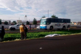 Atropellan a campesino manifestante en la México-Pachuca