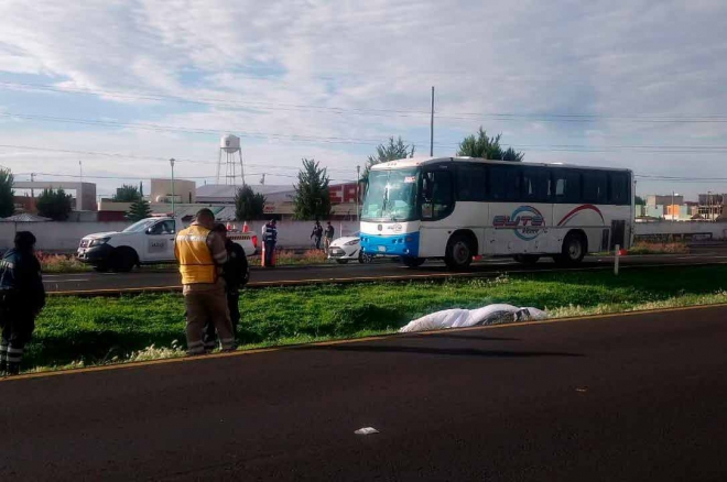 Atropellan a campesino manifestante en la México-Pachuca