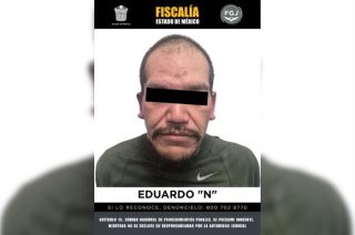 Eduardo “N”, alias “El Lalo”, fue ingresado a un penal del Estado de México por su probable participación en un homicidio.