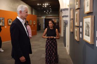 Visita Del Mazo exposición “Los Mundos de Tamayo. La Estela Creativa”