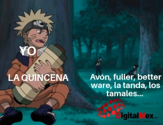 Aferrándose a la quincena