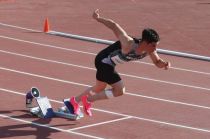 Rodolfo Chessani cosechó metal de plata en la final de 400 metros.