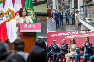 Con el lema “Leer es habitar lo imposible”, la UAEMéx y el Gobierno del Estado inauguraron la FILEM 2025, que reúne a 300 sellos editoriales y más de 180 actividades culturales.