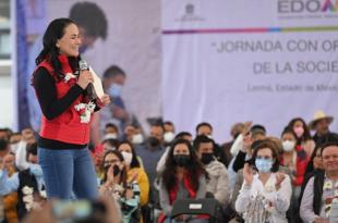 Refrenda Alejandra Del Moral Vela compromiso del Edoméx para trabajar de la mano con las organizaciones civiles.