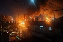 Lumbreras del Río de los Remedios se incendiaron esta noche