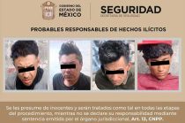 Las primeras indagatorias señalan que los detenidos podrían estar relacionados con una célula dedicada al robo violento de motocicletas.