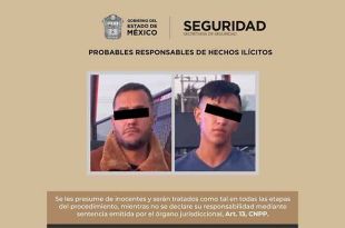 Arresto en Paseo Tollocan de sujetos con orden de aprehensión por homicidio y lesiones.