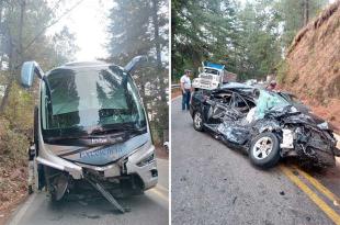 Accidente en la carretera federal 134, en su tramo Toluca-Cd Altamirano