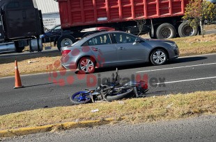 Se espera que, en las próximas horas, el motociclista sea identificado