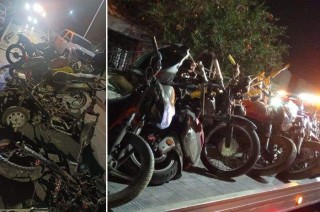 Al término del cateo fue asegurado el inmueble y colocados sellos en las puertas de acceso