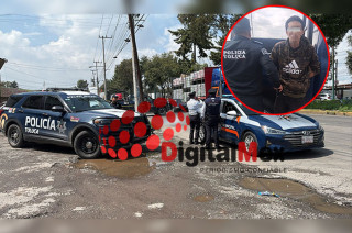 El chofer de un camión de la Línea Teo, con número económico 144, no alcanzó a frenar y lo arrolló.