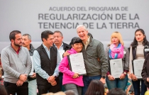 Signa Del Mazo acuerdo para la Regularización de la Tenencia de la Tierra