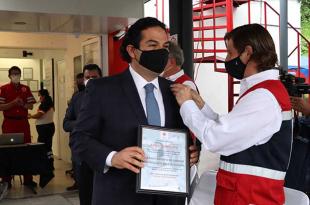 Vargas del Villar reconoció a todo el personal de la Cruz Roja