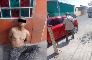 Isaac “N” intentó huir, pero fue asegurado por policías municipales