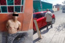 Isaac “N” intentó huir, pero fue asegurado por policías municipales