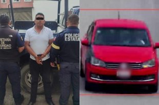 Víctor “N”, de 36 años, fue detenido en San Mateo Atenco por su presunta relación con el robo de un vehículo ocurrido en Toluca.