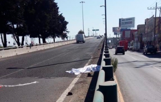 Hombre muere atropellado en Bulevar Aeropuerto de Toluca
