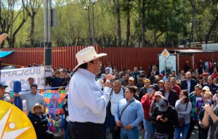 Por &quot;rijoso, escoltan” a alcalde de #Tultepec fuera de la #CDMX