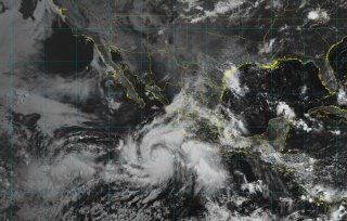 Tormentas tropicales generarán potencial de lluvias en el centro y sur del país