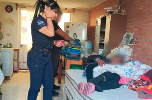 La adulta mayor fue trasladada a un albergue donde recibirá atención médica, alimentos y seguimiento especializado.