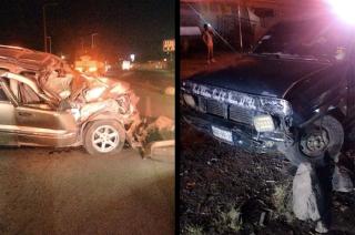 Los accidentes dejaron al menos tres lesionados y daños materiales.