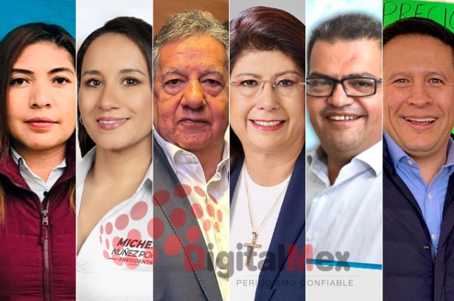 Magdalena Rodríguez, Michelle Núñez, Higinio Martínez, Mariela Gutiérrez, Uriel Mejía, Jorge Bernáldez 
