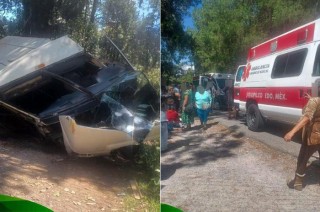 La situación fue atendida por varias ambulancias de Protección Civil y del Servicio de Urgencias del Estado de México (SUEM).