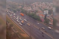 Un grupo de pipas partió de Xalostoc, Ecatepec, rumbo a la Secretaría de Energía, exigiendo tarifas justas y el fin del huachigas.