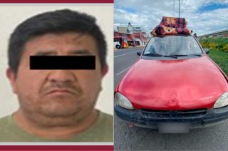 Detenido y vehículo asegurado