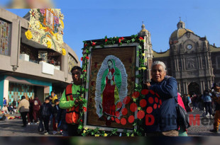 La llegada de peregrinos a templos y santuarios, con énfasis en la Basílica de Guadalupe, constituye uno de los desplazamientos religiosos de mayor alcance en el país.