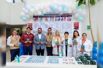  Macarena Montoya Olvera, Secretaria de Salud, detalló que, del total de biológicos disponibles, 150 mil corresponden a la vacuna doble viral (SR) y 431 mil a la triple viral (SRP). 