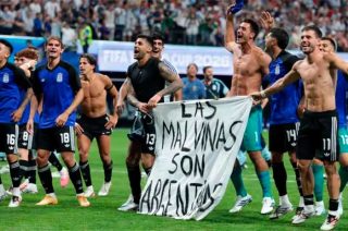 La AFA ya fue sancionada en 2014 por una expresión similar antes de un partido