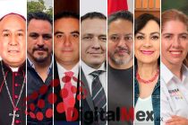 Monseñor Adolfo Miguel Castaño, Íker Guadarrama, Armando Torres, Natán Enríquez, Omar Sánchez, Jacqueline García, Melissa Vargas