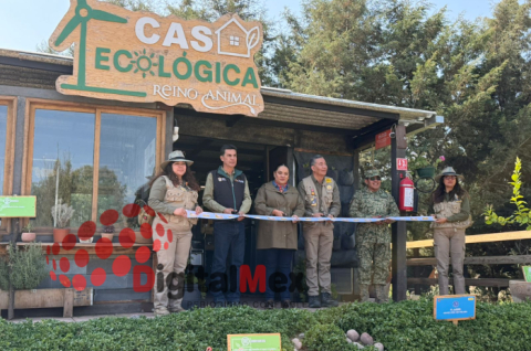 Presentan en Reino Animal, Teotihuacán, un prototipo de casa ecológica con ecotecnologías para promover prácticas sostenibles