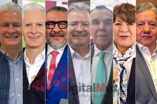 Herminio Cahue, Alfredo Del Mazo, Horacio Duarte, Norberto Morales, Armando Neyra, Delfina Gómez, Higinio Martínez
