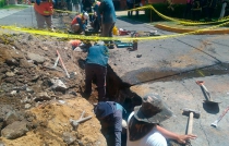 Desalojan a 35 familias por fuga de gas en Ecatepec