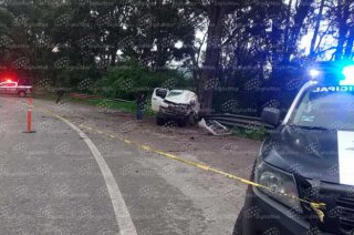 El joven quedó prensado dentro de una camioneta Toyota Hilux que se accidentó en Villa Victoria.