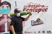Ecatepec presta 400 tanques de oxígeno y realiza 320 recargas en 48 horas