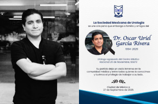 Óscar Uriel García Rivera, médico fallecido tras la explosión en Iztapalapa