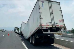 Autopista México-Pachuca, a la altura del municipio de Tecámac