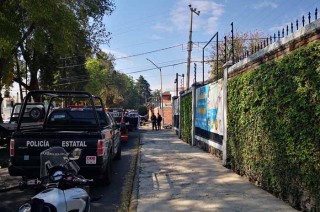Los hechos se registraron en la calle colina del Kan del fraccionamiento Boulevares.