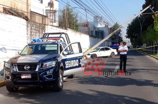 Un accidente en calles del Pueblo Mágico de Metepec dejó una persona muerta, la mañana de este domingo.