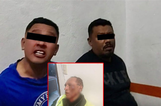 Un elemento de la Policía Turística de Tepotzotlán fue agredido por dos sujetos luego de marcarles el alto por circular en sentido contrario.