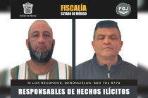Abel Medina Ruiz y de Jorge Razo Bastida fueron ingresados al Centro Penitenciario y de Reinserción Social de Cuautitlán.