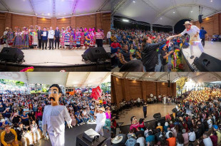 La danza &quot;Princesa Donají&quot; llenaron de color, música y tradiciones a Coacalco.