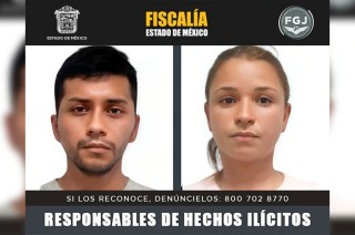 Kimberly Isabel Méndez González y Joseph Argenis Arreola Molina fueron condenados a 43 años y 9 meses de prisión